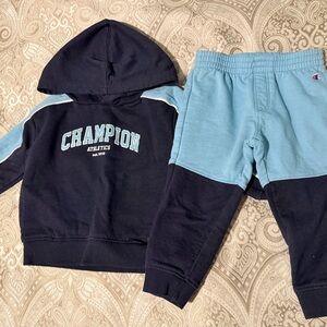 Boys Champion Sweatshirt & Joggers Set